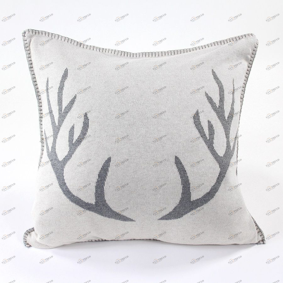 Подушка с орнаментом Deer, 45х45 см Enjoyme ENNY0054