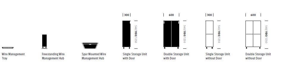 Секционный стол с регулируемой высотой Herman Miller ARCH-00020333 - Вид №13