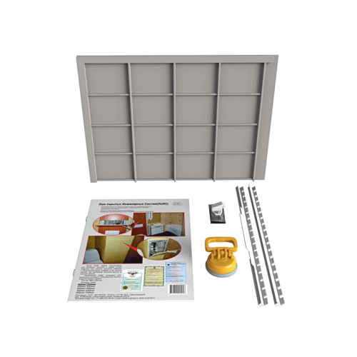 Сантехнический люк под плитку 400Х400 ВОЗРОЖДЕНИЕ sun-id-1025206 - Вид №2