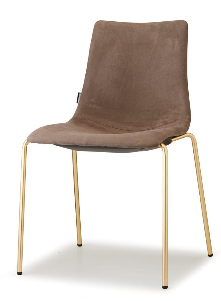 Штабелируемый стул с мягкой тканью S-CAB Zebra ARCH-00112011 - Вид №3