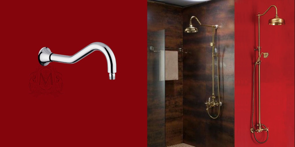 Кронштейн душевой MIGLIORE Ricambi ML.RIC-36.128.CR, хром, 330 мм  - Вид №5