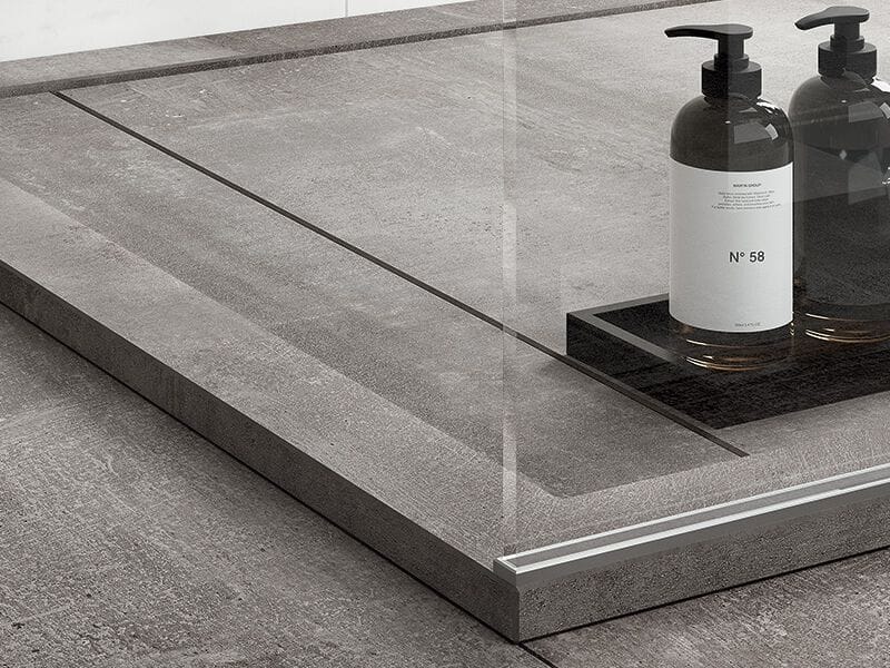 Прямоугольный поддон для душа из керамогранита CERAMICA FONDOVALLE SHAPE ARCH-00124227