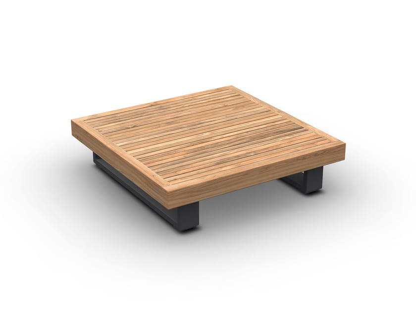 Квадратный стол из тикового дерева Jati Kebon Truro ARCH-00144171