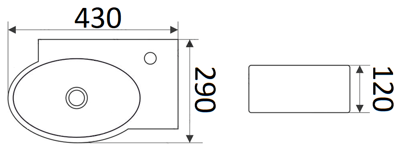 9100L Умывальник LAB.Space N - Вид №1