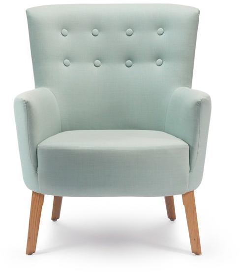 Deadgood Кресло с мягкой обивкой и подлокотниками Love L1 - Вид №1