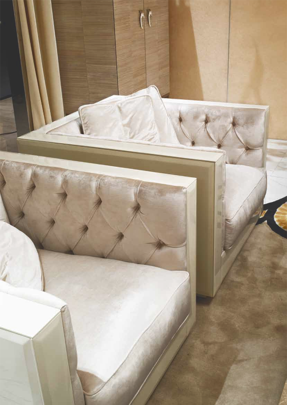 Кресло  VISIONNAIRE Evelake capitone 