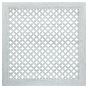 ЛАЙТ Экран для радиатора «Готико» 60×60 см в сером дубе 18732779