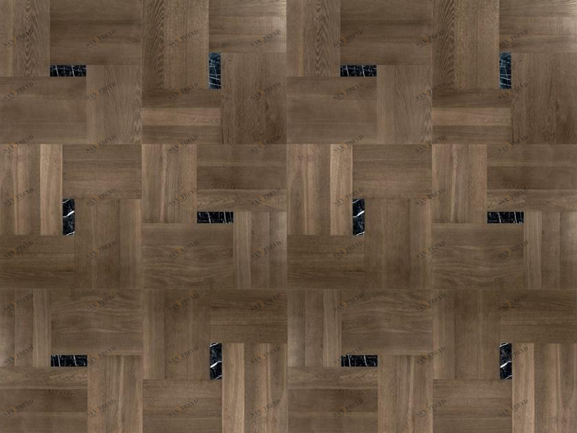 FOGLIE D'ORO Геометрический дубовый пол I moduli design sun-id-1352407