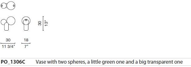 Cappellini Ваза из боросиликатного стекла sun-id-1487262 - Вид №8