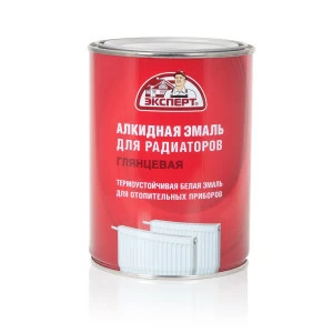 Эмаль алкидная для радиаторов Эксперт 0,5кг