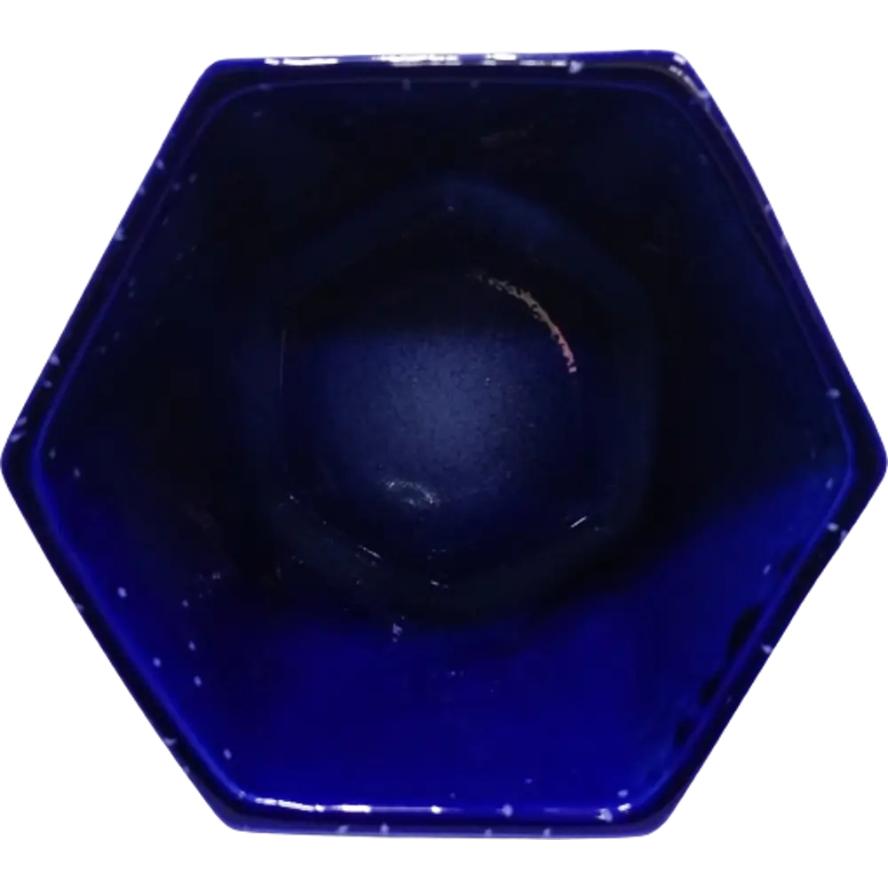 Кактусник 9x10x9 см v0.49 л керамика синий 83104750 STLM-2085146 Santreyd - Вид №2