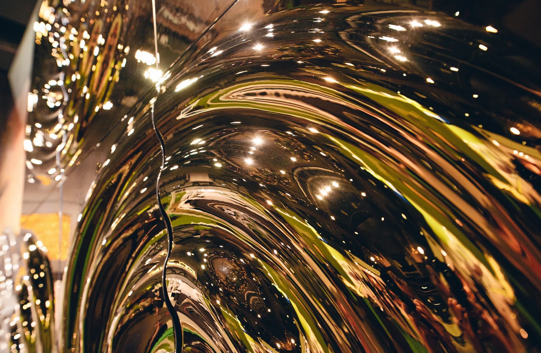 Декоративная стеклянная панель PlusObject Interference ARCH-00133886 - Вид №1