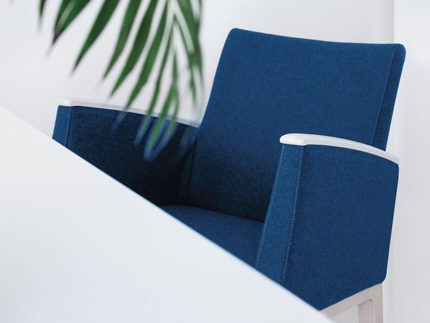 PIAVAL Кресло из ткани с подлокотниками Mamy | health & care 61-14/5f ~ 61-14/5fn - Вид №6