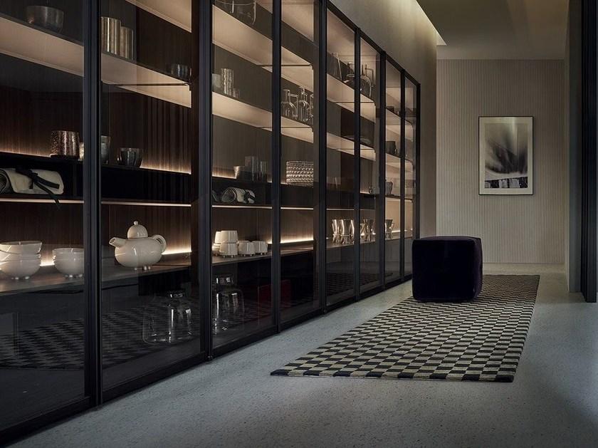 Poliform Модульный деревянный книжный шкаф sun-id-1516130 - Вид №12