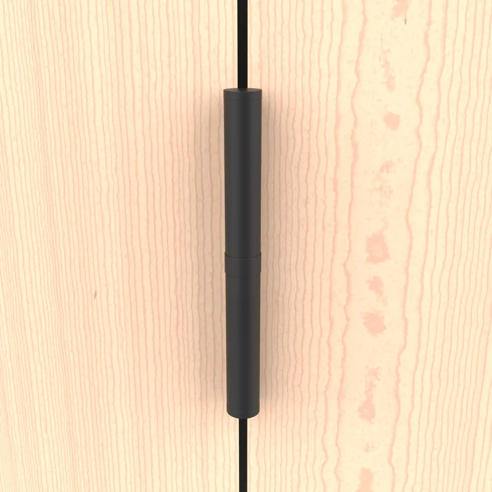 83863766 Петля дверная разъемная правая S100413-BL, 100x75 мм сталь цвет чёрный STLM-0045144 Santreyd  - Вид №6