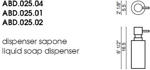 mg12 Дозатор мыла из латуни Deep sun-id-1429371 - Вид №4