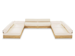 Угловой садовый диван в Sunbrella®