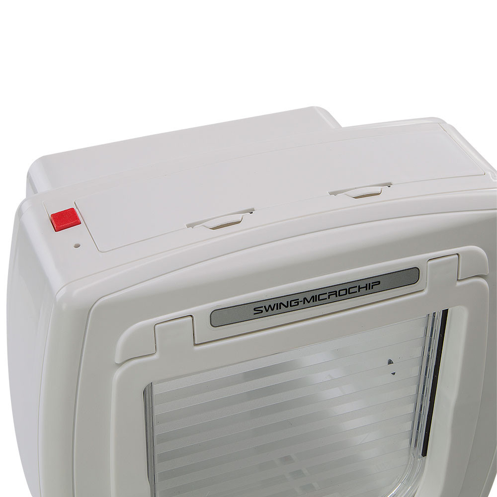 ПР0028508 Автоматическая дверь для животных SWING MICROCHIP, белая, определяющая микрочипы FERPLAST  - Вид №2