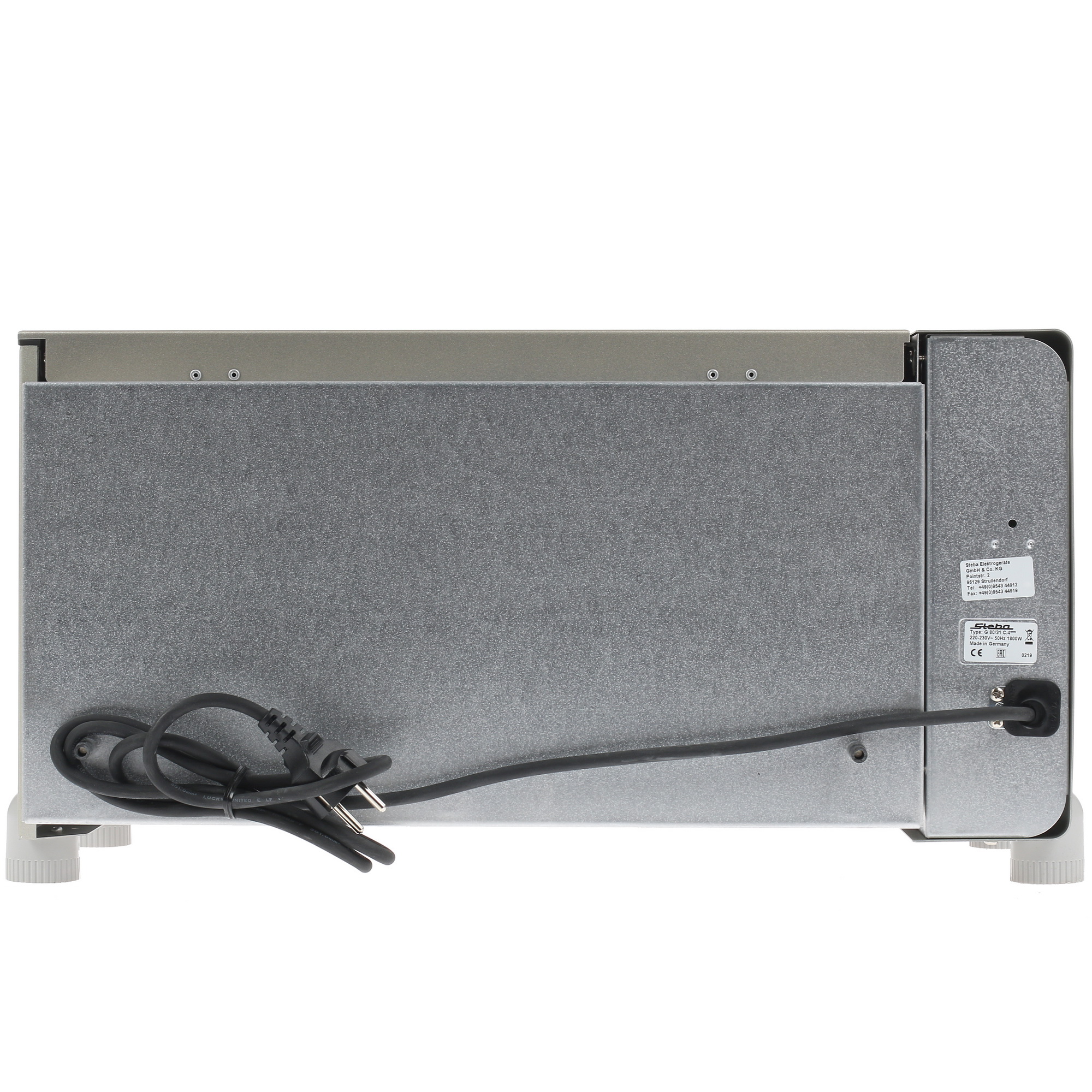 8117071 Мини-печь Steba G 80/31C.4 серый STDN-0059486 - Вид №6
