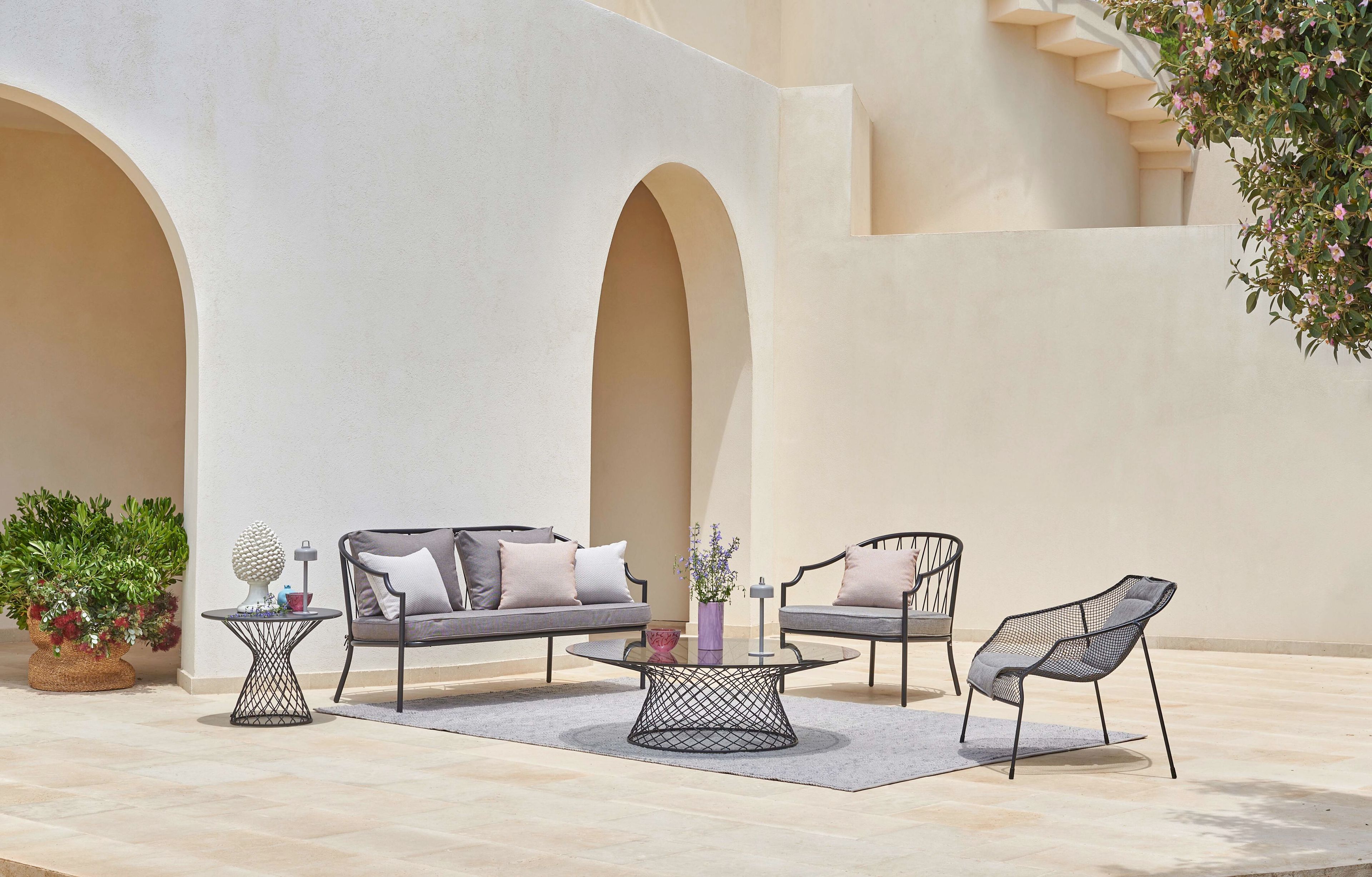 Стальное садовое кресло с подлокотниками emu Комо ARCH-00142831 - Вид №8