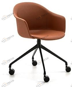 arrmet Офисное кресло из ткани с колесами на козелке Máni armshell fabric sun-id-1500862