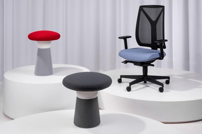 LD Seating Низкий табурет из ткани Funghi Funghi-n1 40/50 - Вид №7
