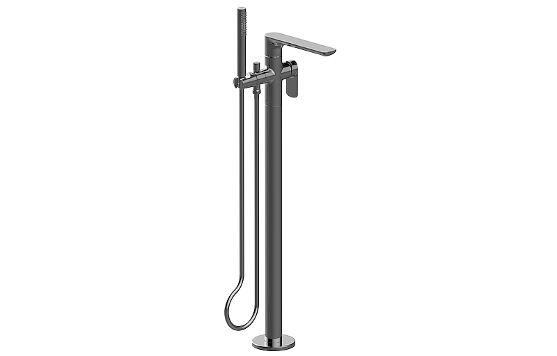 E-6354-LM61N-T Floor-mounted bathtub mixer - Trim only GRAFF Onda