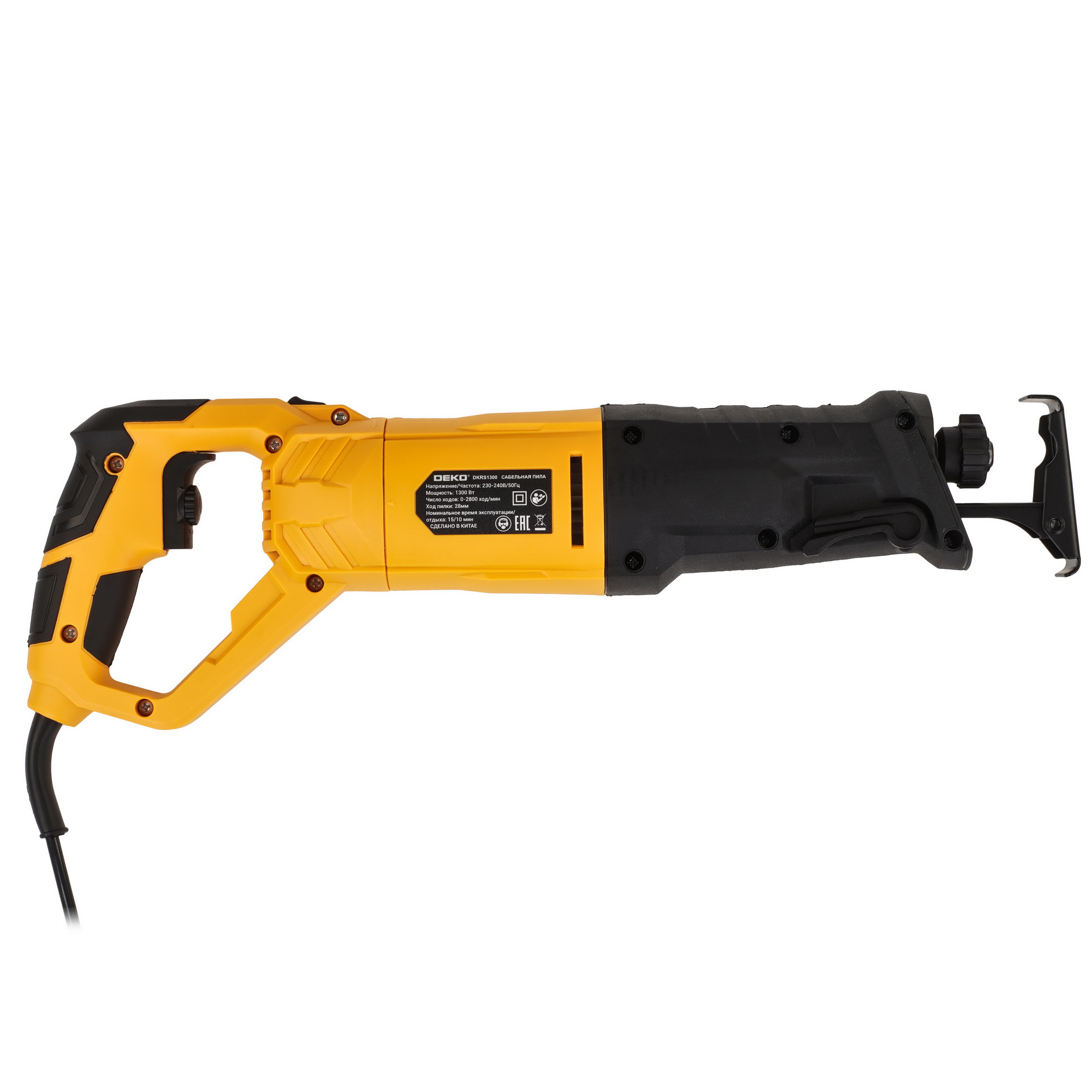 Сабельная пила DEKO DKRS1300 9229347 STDN-0072917 - Вид №1