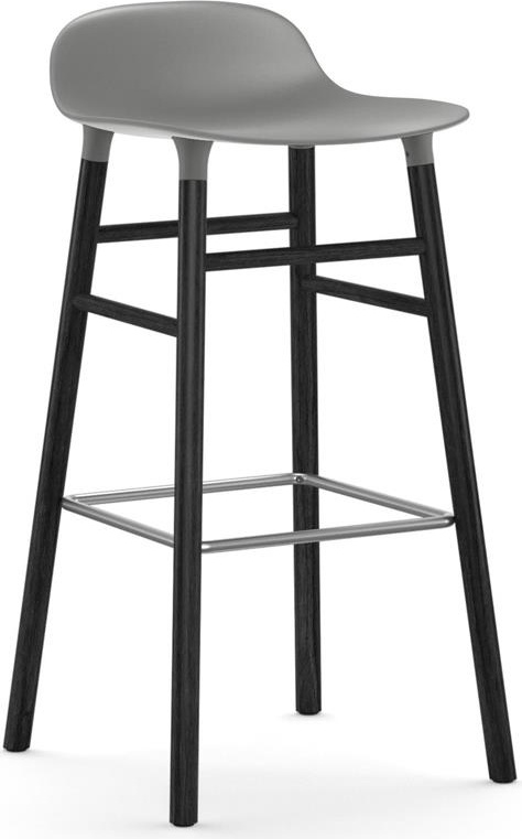 603219 Барный стул 75 см Черный Серый Normann Copenhagen Form