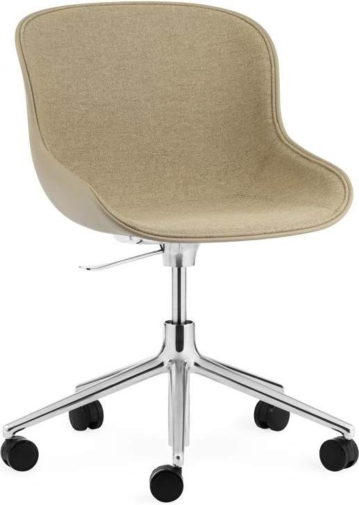 604021 Chair Swivel 5W Gaslift Front Обивка Черный Alu Sand / Main Line Flax Normann Copenhagen Hyg 