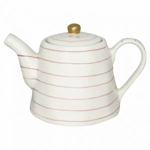 Чайник "Sally pale pink w/gold" LE-VILLAGE SALLY 224226 Белый