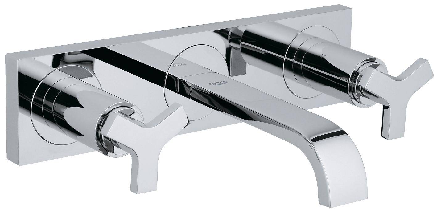 Внешняя часть смесителя для раковины GROHE Allure (3 отверстия), хром (20190000)