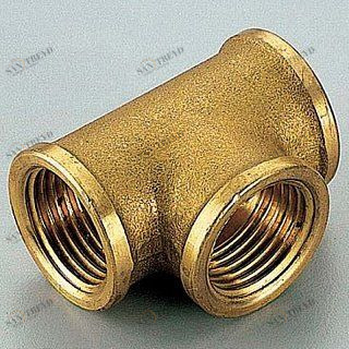 Тройник ВР  3/4'' латунь TIEMME 1500009