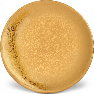 10583629 L’Objet Тарелка пирожковая 15см "Алхимия золотая" Фарфор