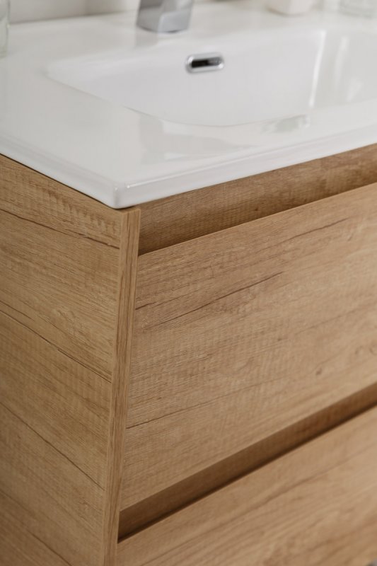 Мебель для ванной комнаты BelBagno KRAFT 39-700 Rovere Nebrasca Nature  - Вид №2