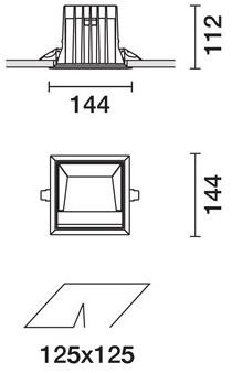 iGuzzini Встраиваемая светодиодная стенка для подвесных потолков Laser blade xl sun-id-1456578 - Вид №5