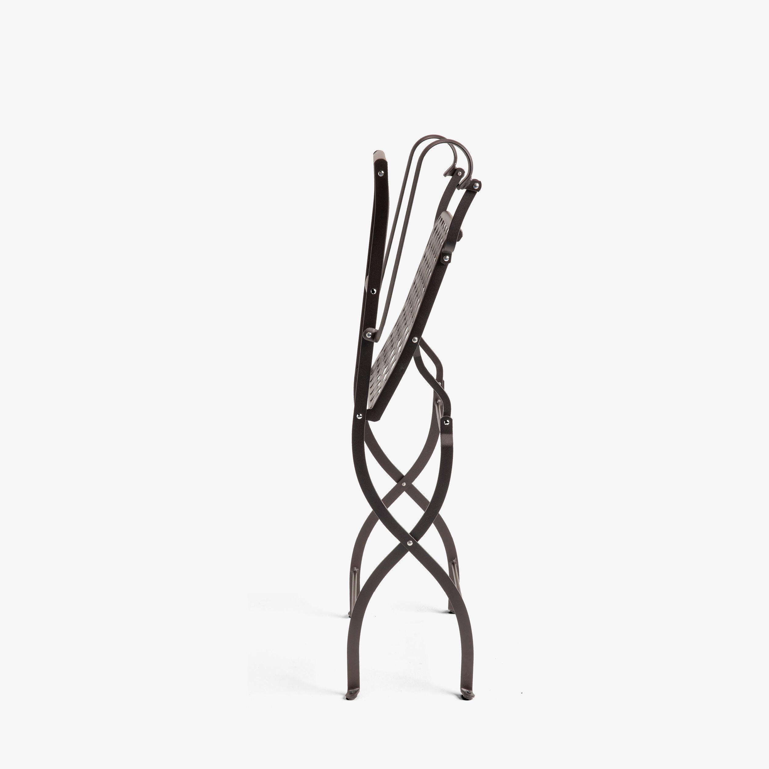 Складной стул для сада с порошковым покрытием VELTHA® MOTUS ARCH-00056017 - Вид №4