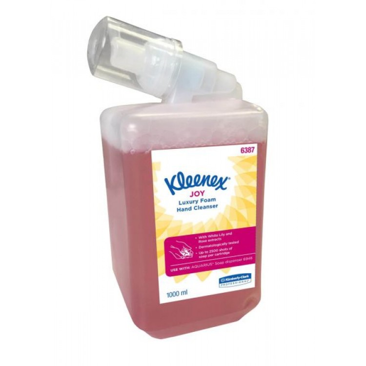 6387 Kimberly Clark Пенное мыло Kimberly Clark 6387 M1 Фруктовый 1000 мл в упаковке по 6 шт  - Вид №1