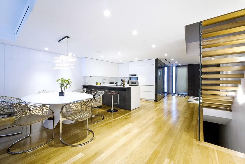 TM Italia Cucine Кухня из Corian® и венге с полуостровом T45 sun-id-1480894 - Вид №3