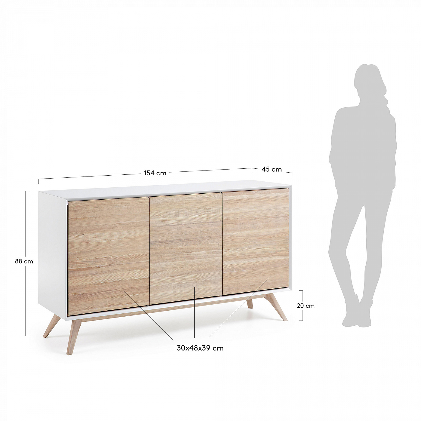 023375 Сервант Quatre La Forma Eunice