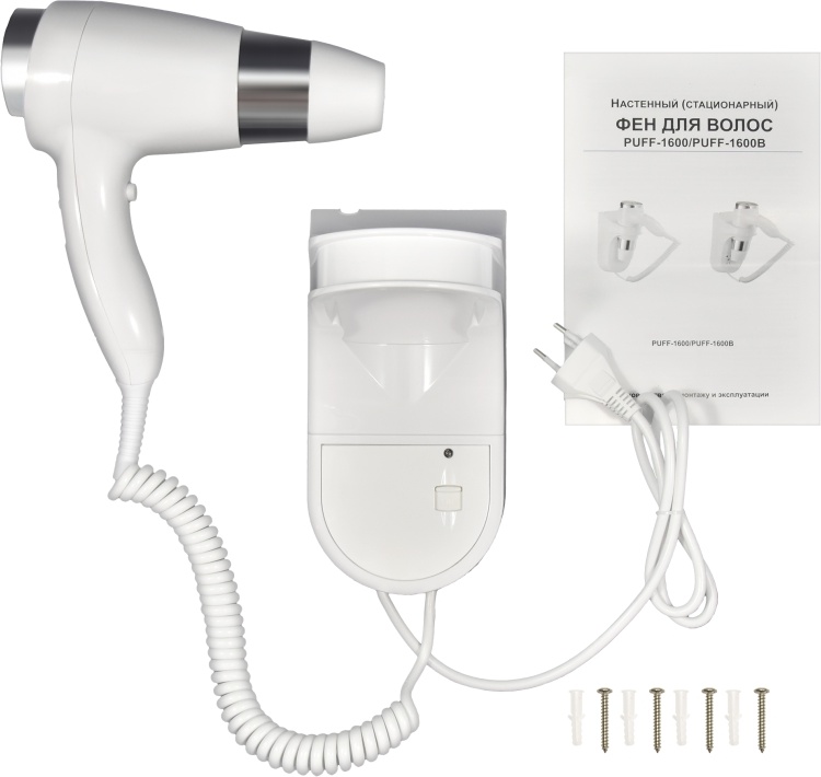 1405.003 Фен для волос 1600 PUFF  - Вид №7