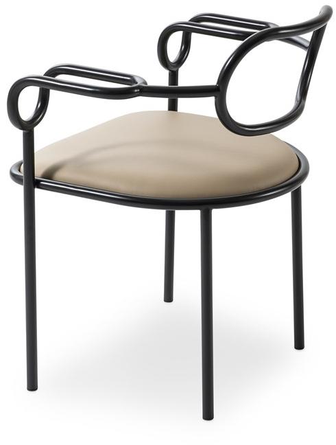 Cappellini Стул из железа с подлокотниками  Pc_22  - Вид №4