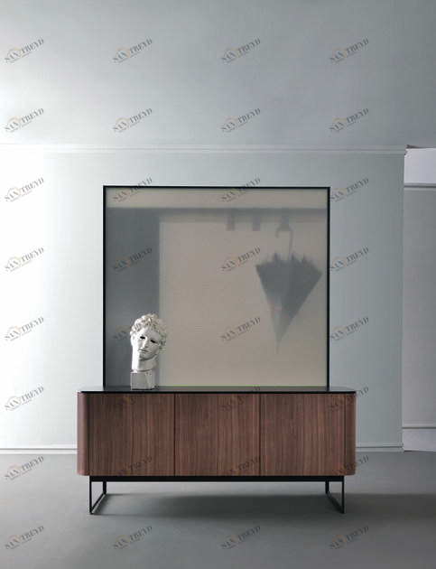 Caccaro Вешалка из орехового дерева с распашными дверцами Sideview sun-id-1512205