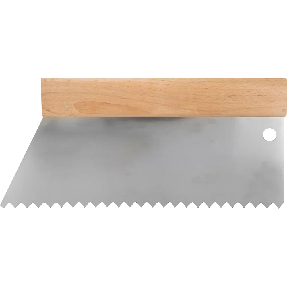 Шпатель зубчатый DOMINUS 250 мм для клеевых составов 81952431 STLM-0014871 - Вид №2