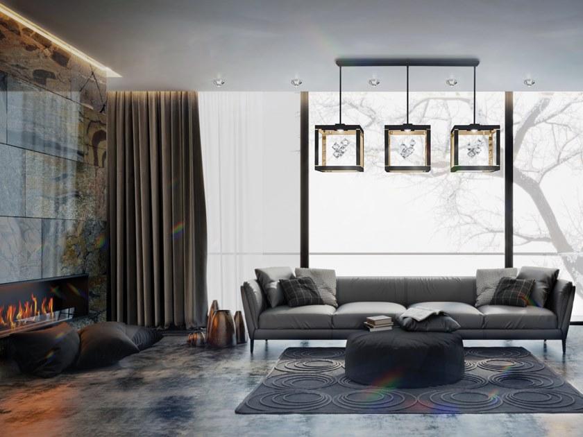 Schonbek Led подвесной светильник с кристаллами swarovski® Fyra Sqb610, sqb710  - Вид №3