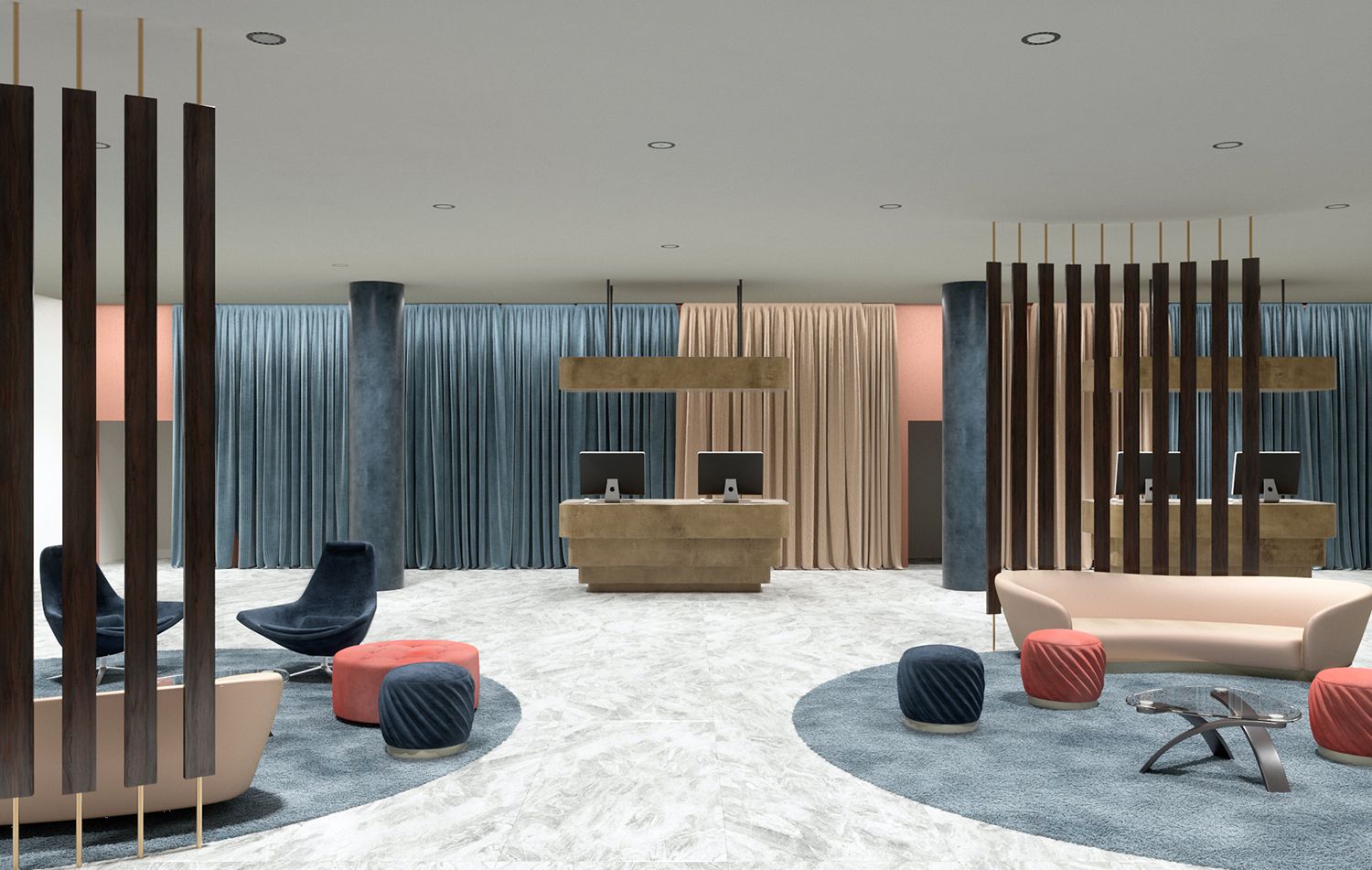 Литье под давлением алюминиевый утопленный прожектор для столешниц iGuzzini Blade R ARCH-00101879 - Вид №1