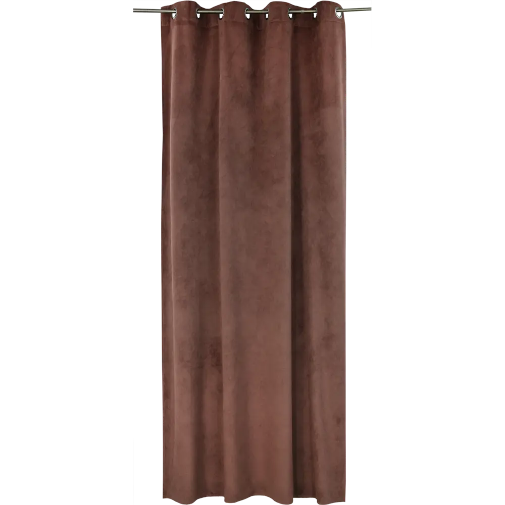 Штора на люверсах Lilou, 260х140 см, цвет красный 82259308 STLM-2042323 Atmosphera 