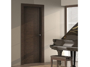 Распашная дверь из шпона