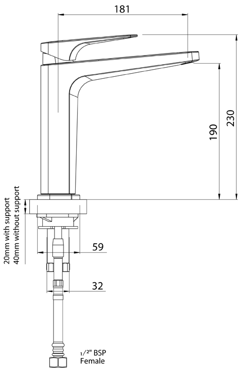 WAKCP Смеситель для мойки Waipori Methven Хром  - Вид №1