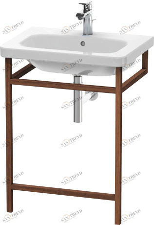 DS989107777 DuraStyle Мебельные аксессуары - полотенцедержатель Черный орех, цельный Duravit